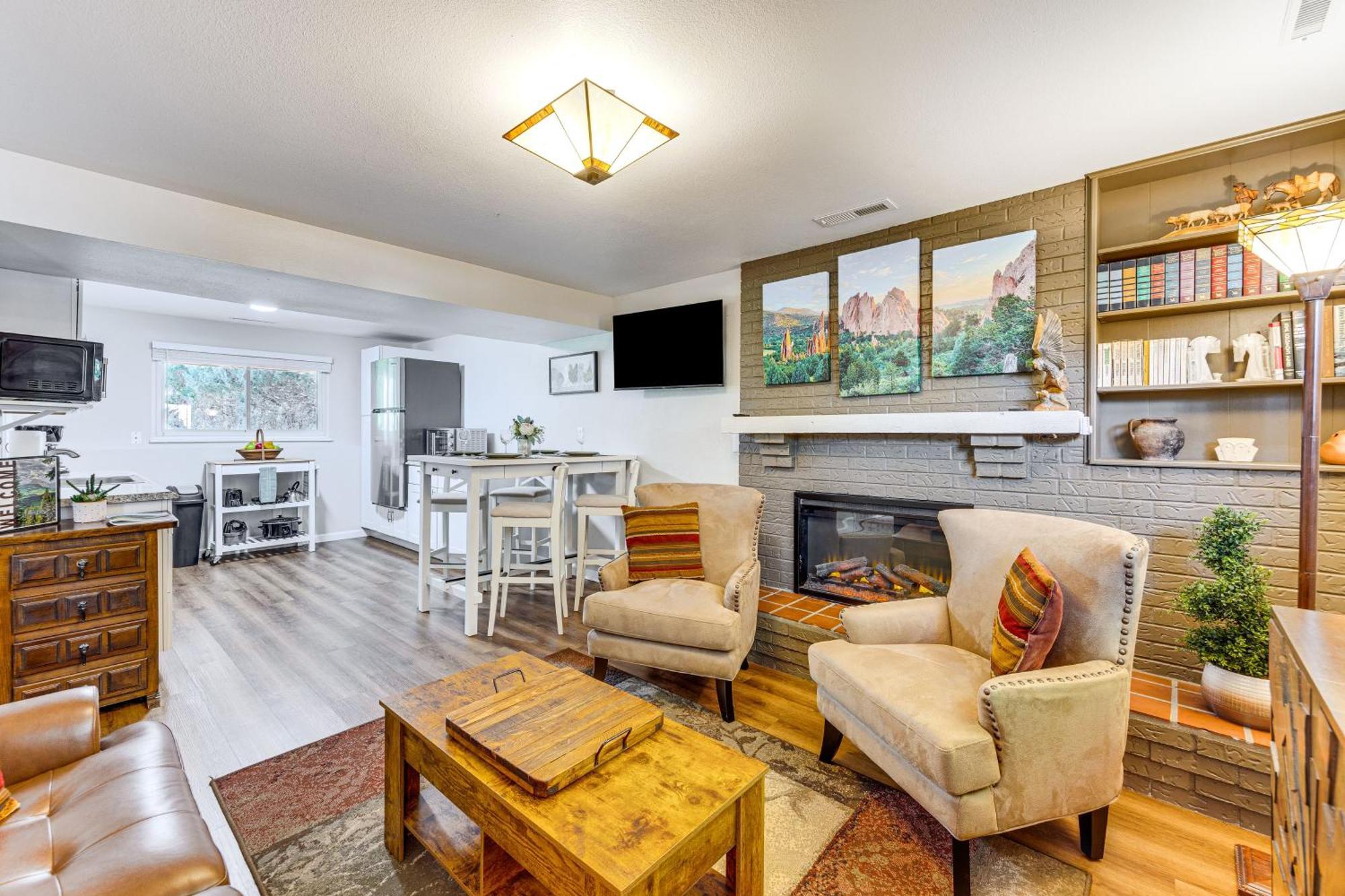 Hillside Place With Mountain Views About 8 Mi To Dtwn! Colorado Springs Dış mekan fotoğraf