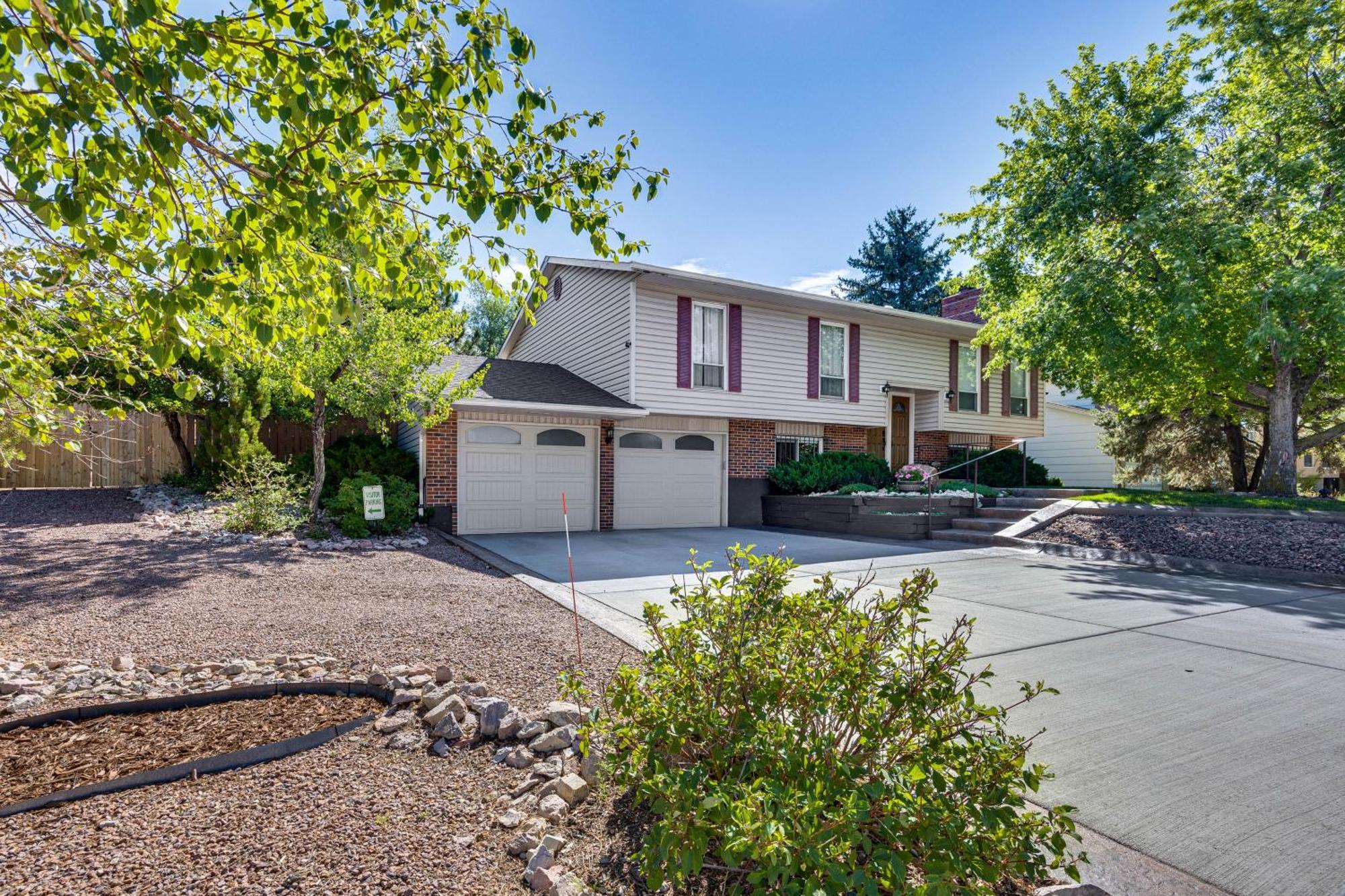 Hillside Place With Mountain Views About 8 Mi To Dtwn! Colorado Springs Dış mekan fotoğraf